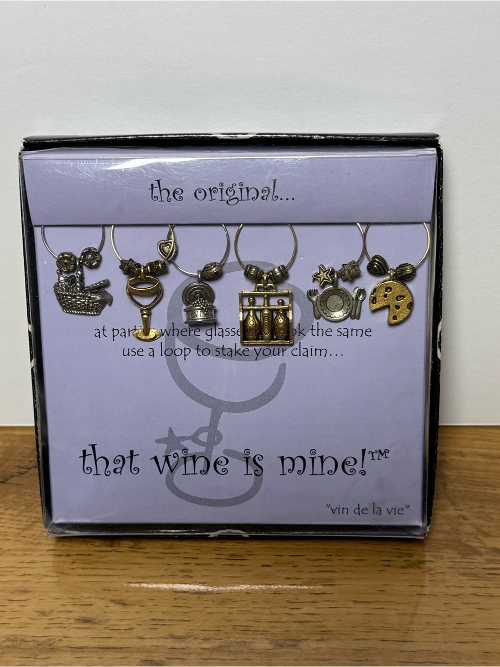 NEW Nordstrom’s the original Wine Glass Charms Set - 6 piece set